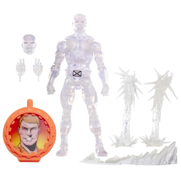 Marvel Legends Secret Wars Ice Man (X-Men Retro Marvel Comics