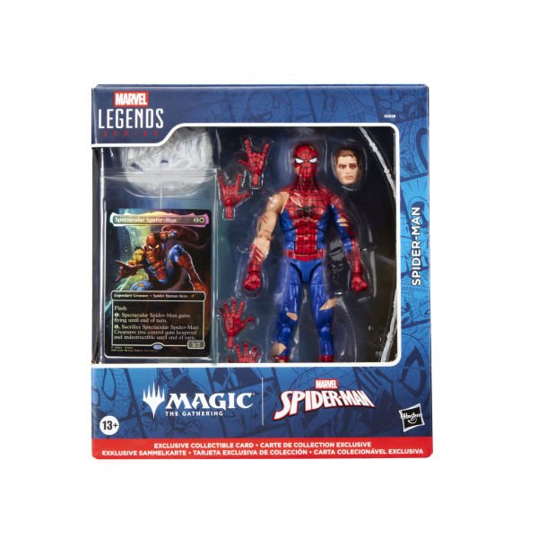 Marvel Legends Magic: The Gathering Battle-Damaged Spider-Man