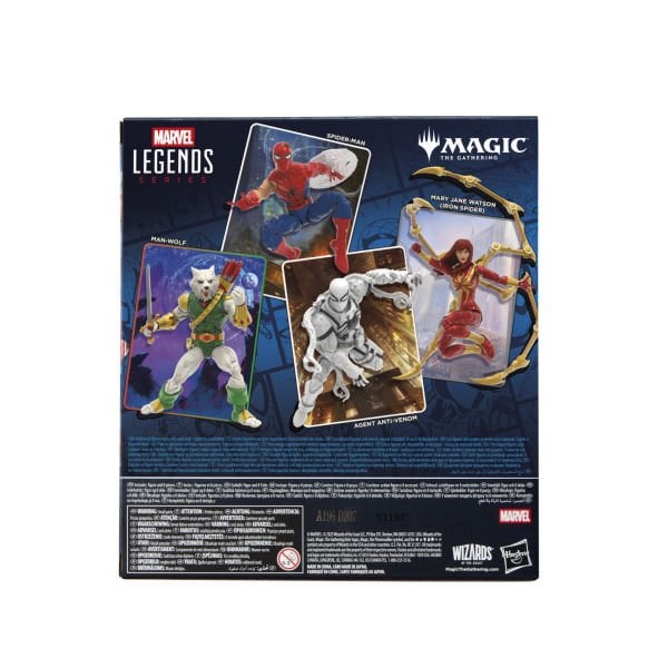 Marvel Legends Magic: The Gathering Battle-Damaged Spider-Man Aksiyon Figürü