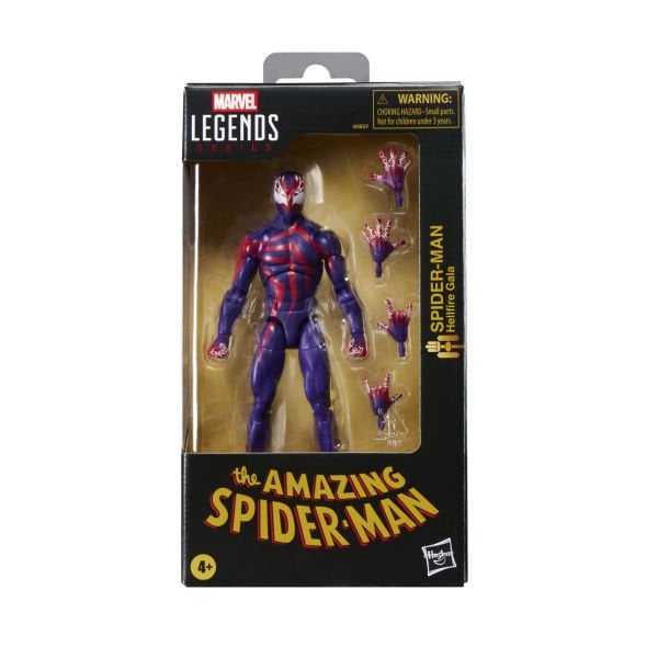 Marvel Legends Spider-Man Hellfire Gala (X-Men: Hellfire Gala Comics) Aksiyon Figürü
