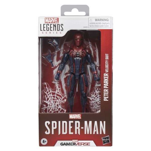 Marvel Legends Gamerverse Velocity Suit Peter Parker (Spider-Man Video Game) Aksiyon Figürü