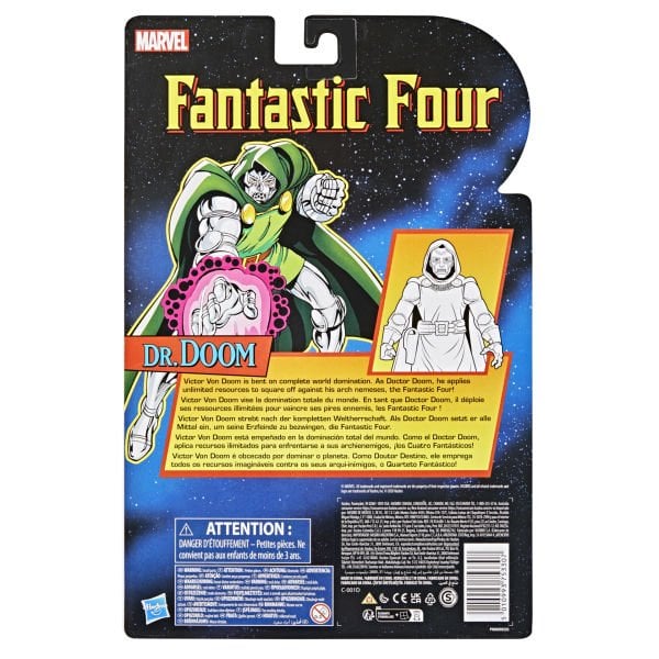 Marvel Vintage Series Dr. Doom (Fantastic 4 Comics) Aksiyon Figürü