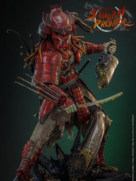 Alien Vs. Predator - Akaoni Samurai Predator 1/6 Scale Koleksiyon Figürü