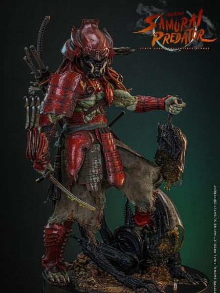 Alien Vs. Predator - Akaoni Samurai Predator 1/6 Scale Koleksiyon Figürü