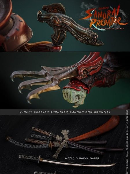 Alien Vs. Predator - Akaoni Samurai Predator 1/6 Scale Koleksiyon Figürü