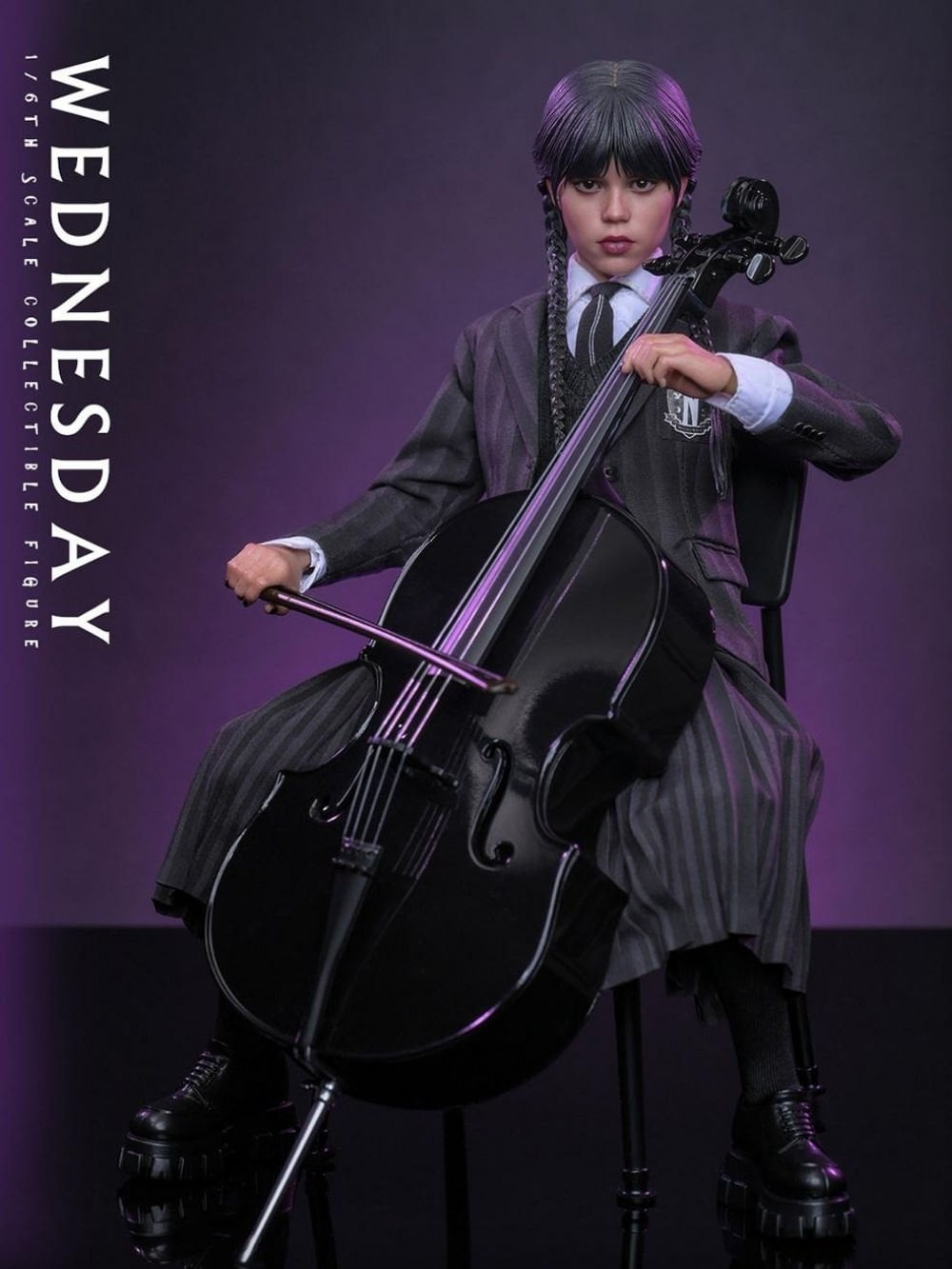 Wednesday - Wednesday 1/6 Scale Koleksiyon Figürü