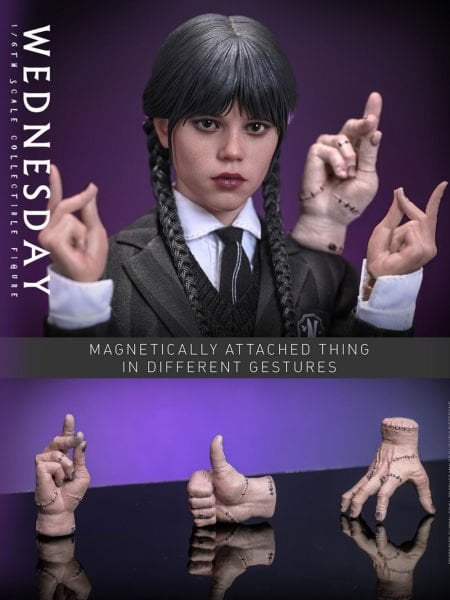 Wednesday - Wednesday 1/6 Scale Koleksiyon Figürü