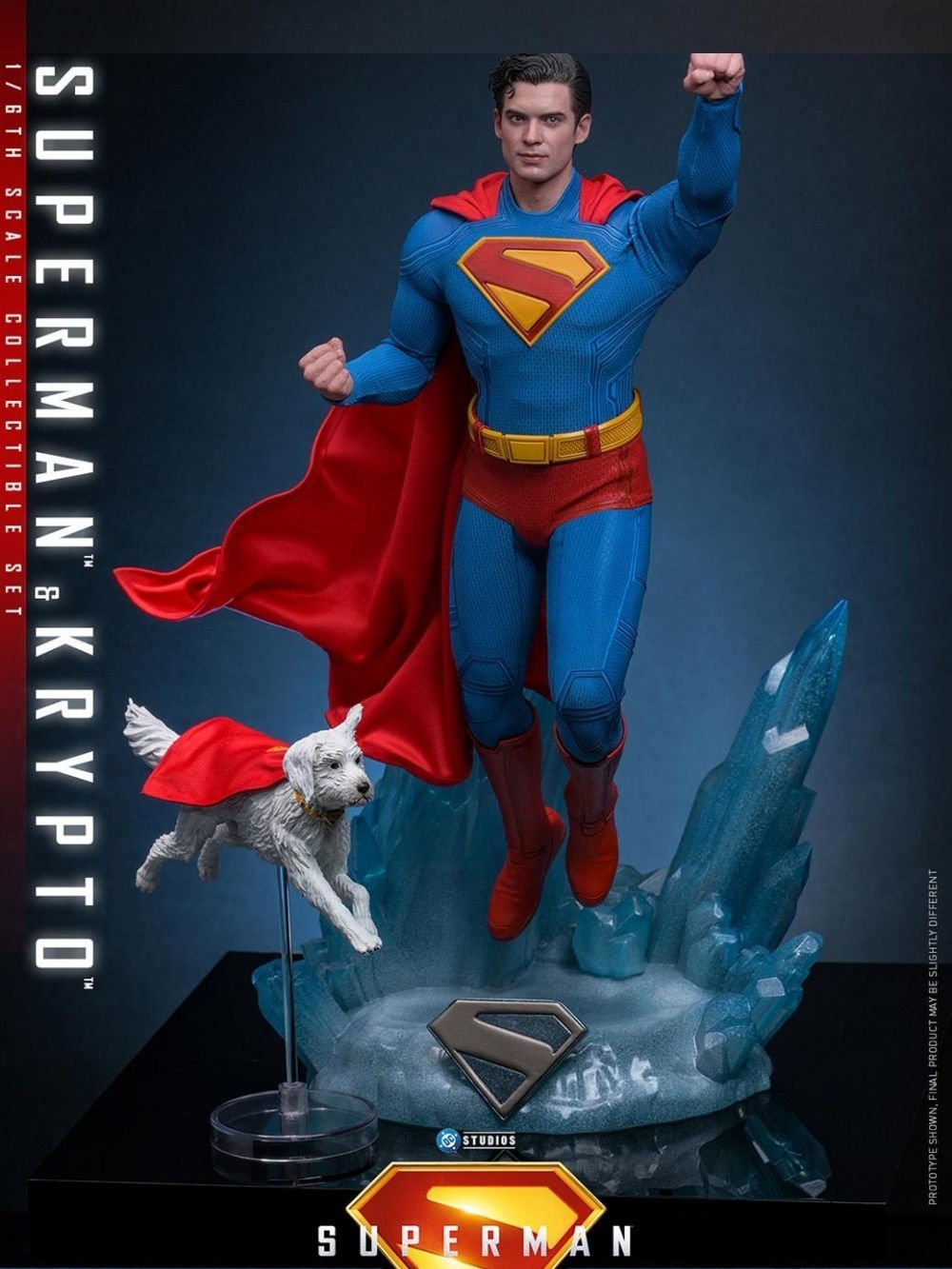 Superman - Superman & Krypto 1/6 Scale Koleksiyon Figür Seti