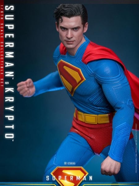 Superman - Superman & Krypto 1/6 Scale Koleksiyon Figür Seti