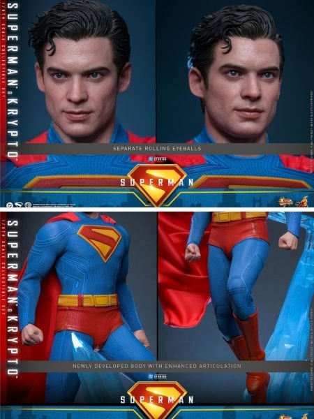 Superman - Superman & Krypto 1/6 Scale Koleksiyon Figür Seti