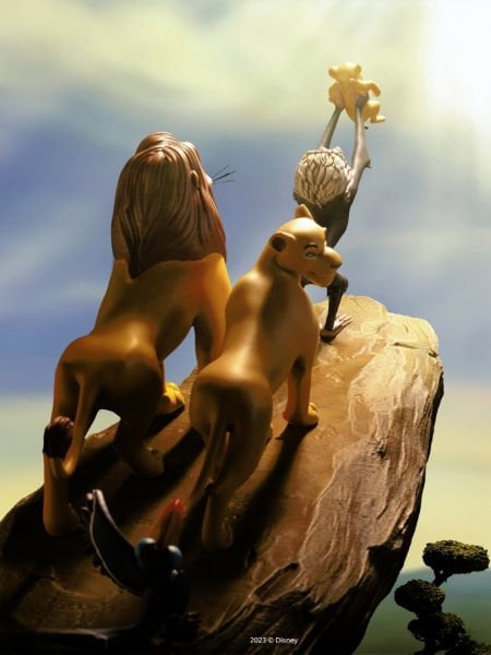 Disney 100 Years - Lion King Deluxe 1/10 Art Scale Limited Edition Heykel
