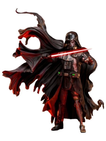 Star Wars - Darth Vader (Battle Damaged) (Deluxe Version) 1/6 Scale Koleksiyon Figürü