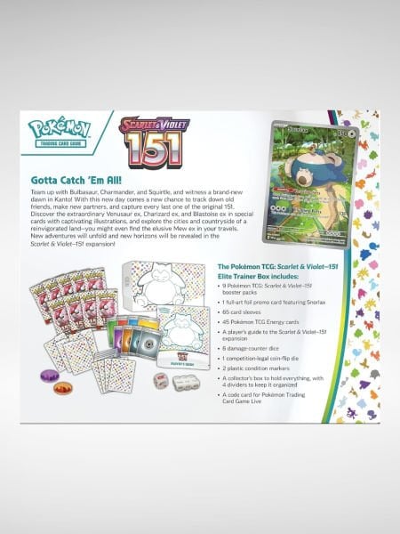 Pokemon TCG: Scarlet & Violet - 151 Elite Trainer Box