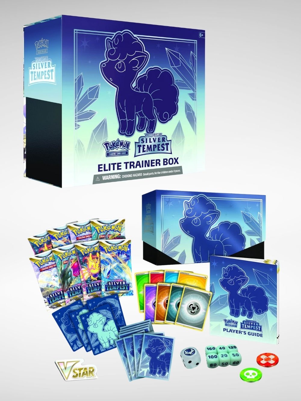 Pokemon TCG: Sword & Shield - Silver Tempest Elite Trainer Box