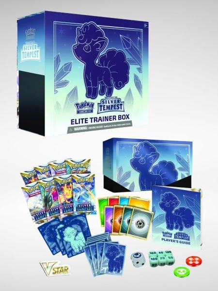Pokemon TCG: Sword & Shield - Silver Tempest Elite Trainer Box