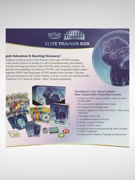 Pokemon TCG: Sword & Shield - Silver Tempest Elite Trainer Box