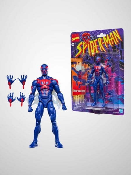 Marvel Legends Spider-Man 2099, Retro Cardback Comics Aksiyon Figürü