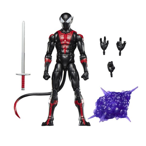 Marvel Legends Uncanny Spider-Man (Nightcrawler), Retro Cardback Comics Aksiyon Figürü