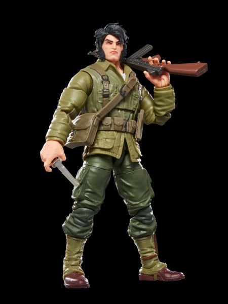 Marvel Legends Wolverine (WWII Logan), X-Men Comics Aksiyon Figürü (Executioner BAF)