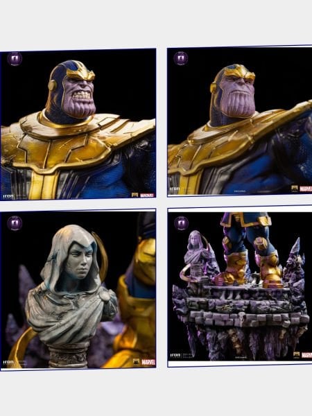 Avengers: Endgame - Thanos Infinity Gauntlet Diorama Deluxe 1/10 Art Scale Limited Edition Heykel
