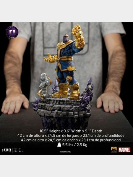 Avengers: Endgame - Thanos Infinity Gauntlet Diorama Deluxe 1/10 Art Scale Limited Edition Heykel