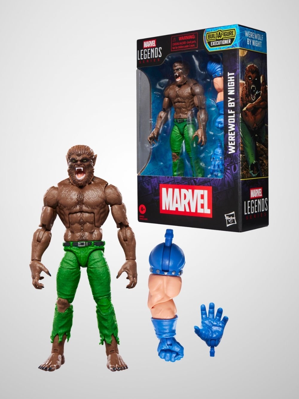 Marvel Legends Werewolf By Night, Marvel Comics Aksiyon Figürü (Executioner BAF)