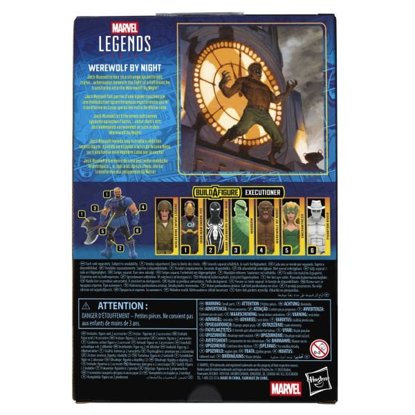 Marvel Legends Werewolf By Night, Marvel Comics Aksiyon Figürü (Executioner BAF)