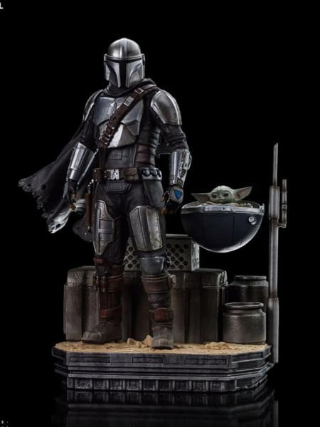 Star Wars: The Mandalorian - Din Djarin and Din Grogu 1/10 Art Scale Limited Edition Heykel