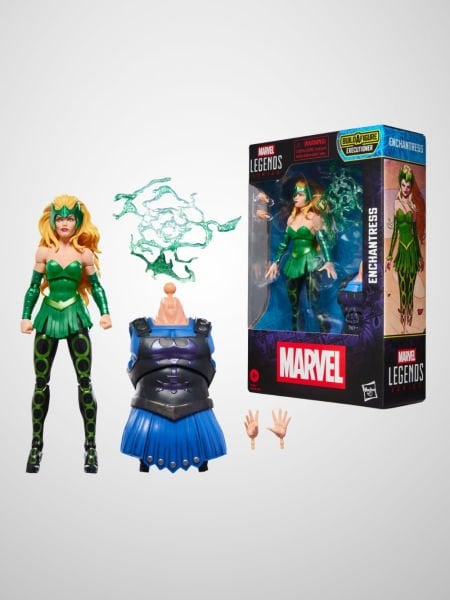 Marvel Legends Enchantress, Thor Comics Aksiyon Figürü (Executioner BAF)
