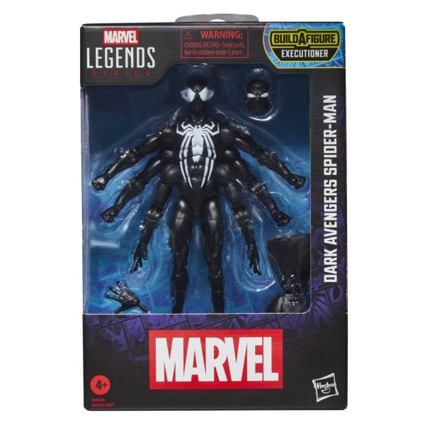 Marvel Legends Dark Avengers Spider-Man, Avengers Comics Aksiyon Figürü (Executioner BAF)