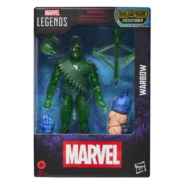 Marvel Legends Warbow, Saga of Crystar Comics Aksiyon Figürü (Executioner BAF)