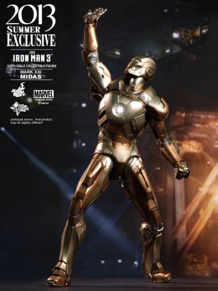 Iron Man 3 - Iron Man Mark XXI Midas 1/6 Scale Exclusive Koleksiyon Figürü