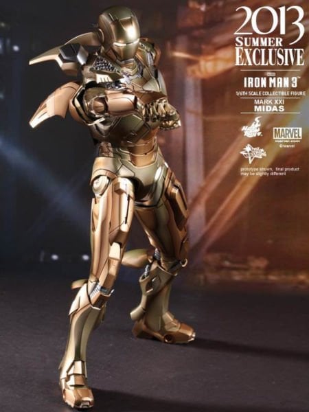 Iron Man 3 - Iron Man Mark XXI Midas 1/6 Scale Exclusive Koleksiyon Figürü