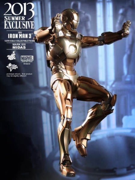 Iron Man 3 - Iron Man Mark XXI Midas 1/6 Scale Exclusive Koleksiyon Figürü
