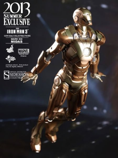 Iron Man 3 - Iron Man Mark XXI Midas 1/6 Scale Exclusive Koleksiyon Figürü