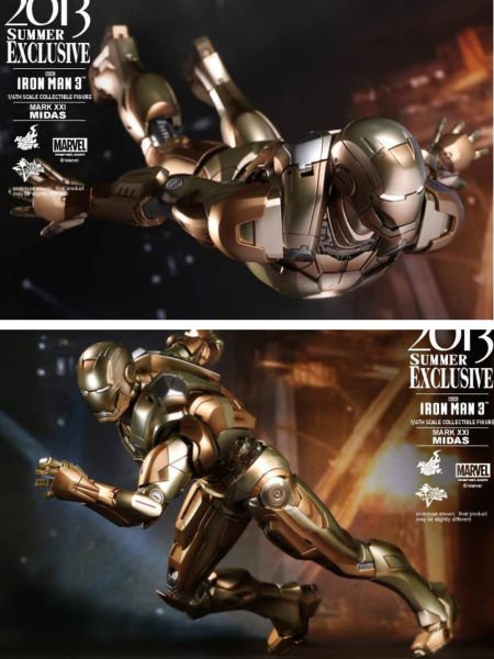 Iron Man 3 - Iron Man Mark XXI Midas 1/6 Scale Exclusive Koleksiyon Figürü