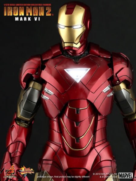 Iron Man 2 - Iron Man Mark VI 1/6 Scale Limited Edition Koleksiyon Figürü