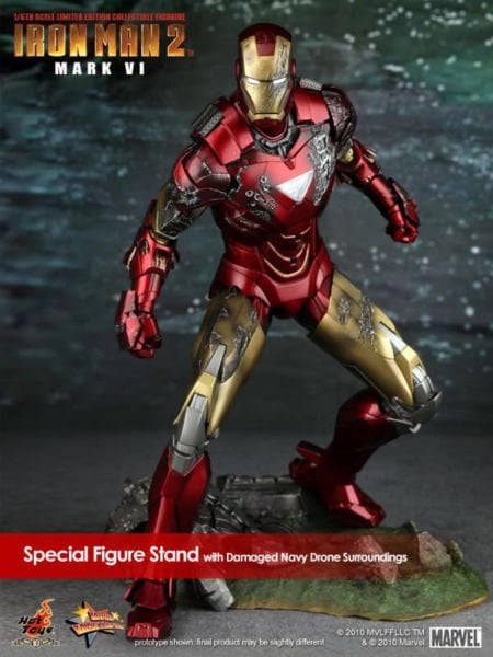 Iron Man 2 - Iron Man Mark VI 1/6 Scale Limited Edition Koleksiyon Figürü