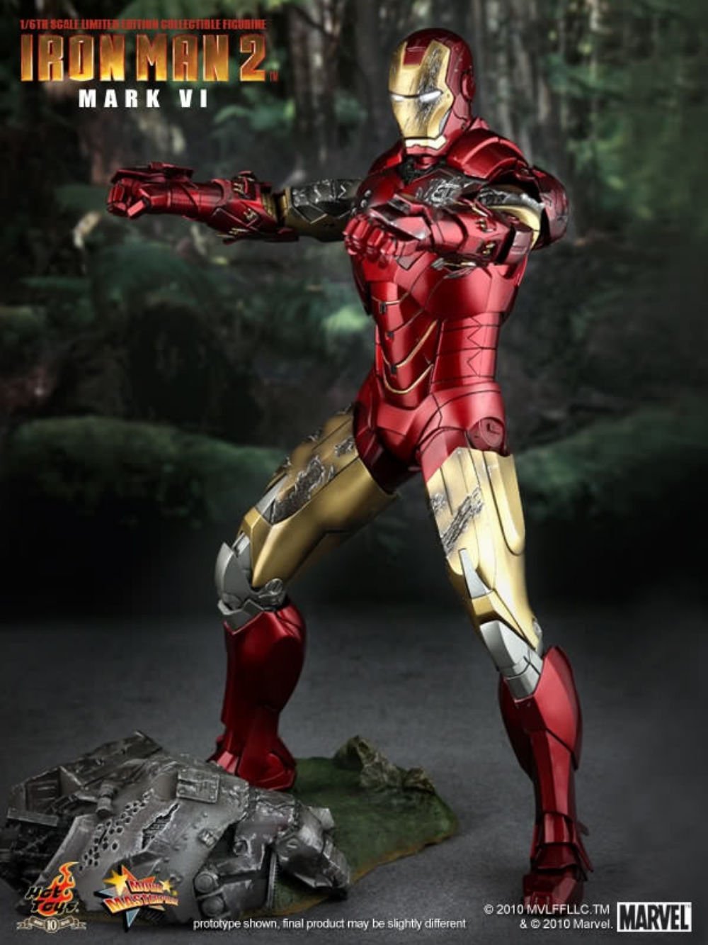 Iron Man 2 - Iron Man Mark VI 1/6 Scale Limited Edition Koleksiyon Figürü