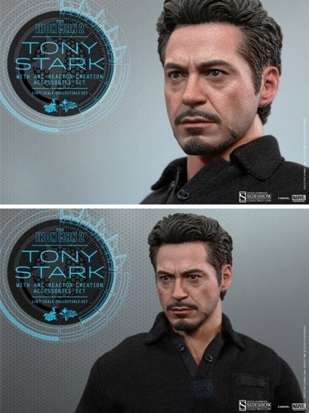 Iron Man 2 - Tony Stark with Arc Reactor Creation Accessories 1/6 Scale Koleksiyon Seti