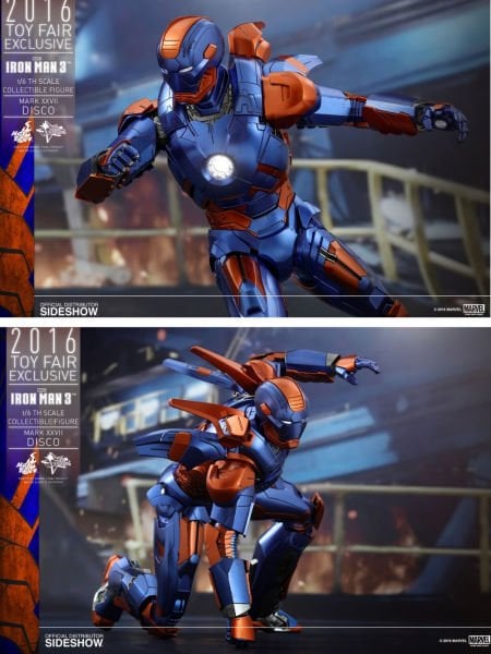 Iron Man 3 - Iron Man Mark XXVII Disco 1/6 Scale Exclusive Koleksiyon Figürü
