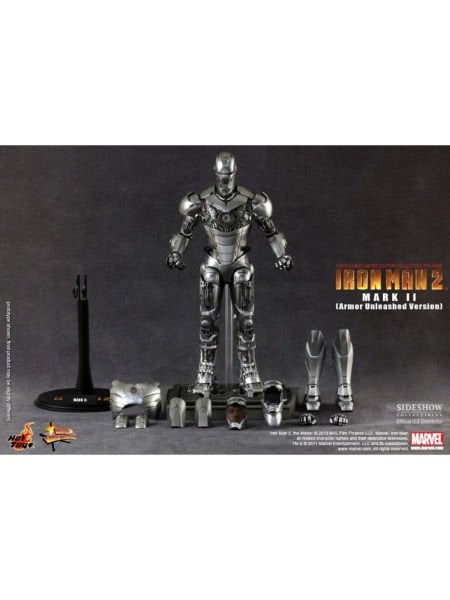 Iron Man 2 - Iron Man Mark II Armor Unleashed Version 1/6 Scale Limited Edition Koleksiyon Figürü