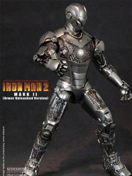 Iron Man 2 - Iron Man Mark II Armor Unleashed Version 1/6 Scale Limited Edition Koleksiyon Figürü