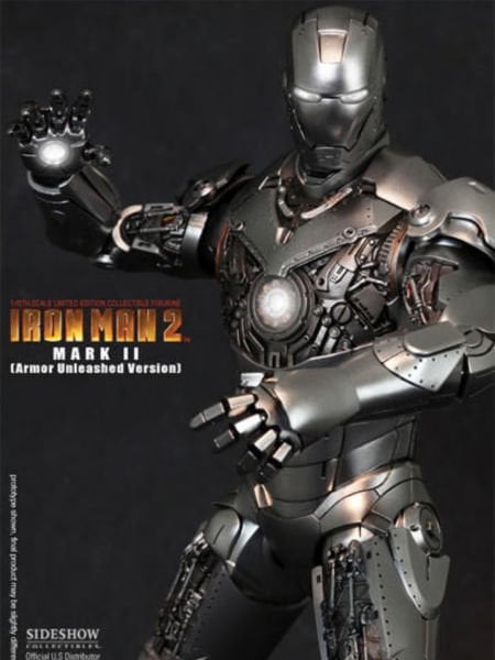 Iron Man 2 - Iron Man Mark II Armor Unleashed Version 1/6 Scale Limited Edition Koleksiyon Figürü