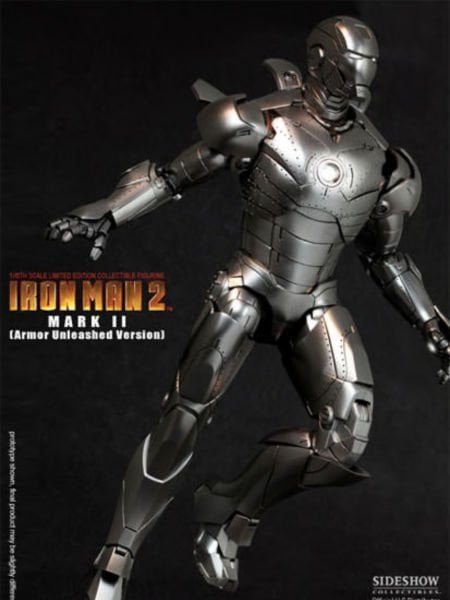 Iron Man 2 - Iron Man Mark II Armor Unleashed Version 1/6 Scale Limited Edition Koleksiyon Figürü