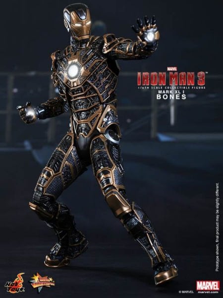 Iron Man 3 - Iron Man Mark XLI Bones 1/6 Scale Koleksiyon Figürü