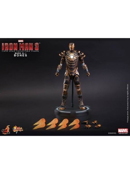 Iron Man 3 - Iron Man Mark XLI Bones 1/6 Scale Koleksiyon Figürü