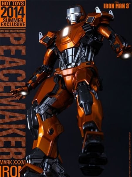 Iron Man 3 - Iron Man Mark XXXVI Peacemaker 1/6 Scale Exclusive Koleksiyon Figürü