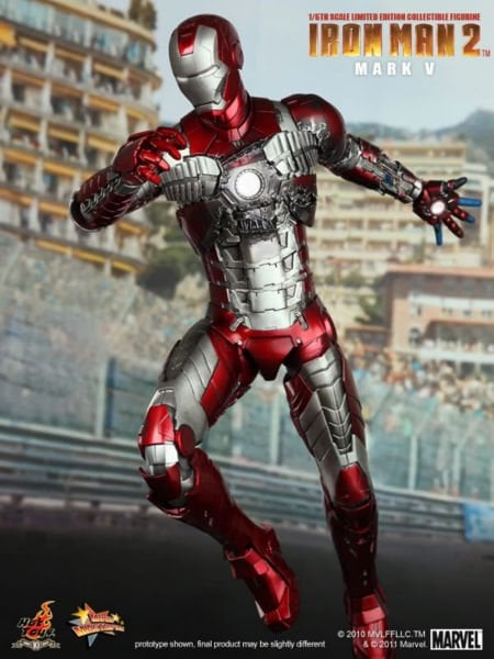 Iron Man 2 - Iron Man Mark V 1/6 Scale Limited Edition Koleksiyon Figürü