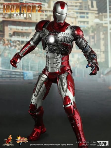 Iron Man 2 - Iron Man Mark V 1/6 Scale Limited Edition Koleksiyon Figürü